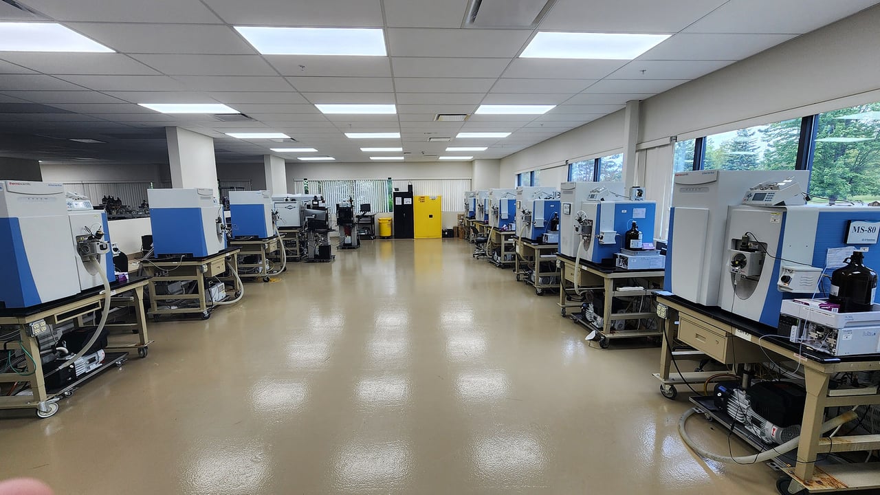 high-resolution mass spectrometry