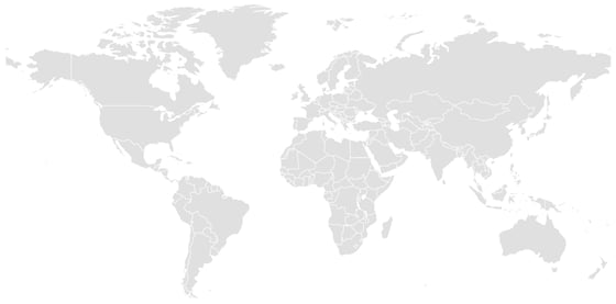World Map - Certified Laboratory Locations