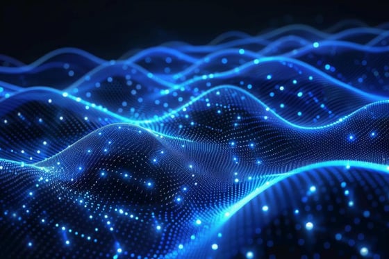 Website Featured Image_PNG-5129_Technology pattern abstract net lines with small dots on every line, style blue neon type.